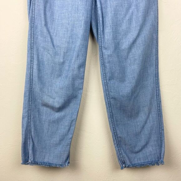 J. Crew Point Sur Seaside Frayed Hem Chambray Pant - Picture 5 of 8